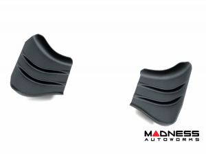 Honda Civic Radiator Cooling Plate - Front - Cusco - Type-R Bolt-On Air Cooling Duct Set - Black - 2023+ Honda Civic Radiator Cooling Plate - Front - Cusco - Type-R Bolt-On Air Cooling Duct Set - Black - 2023+